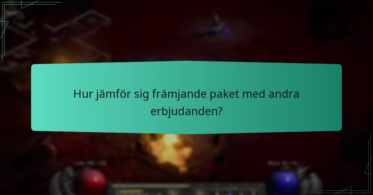 Vilka är användarvillkoren för främjande paket?
