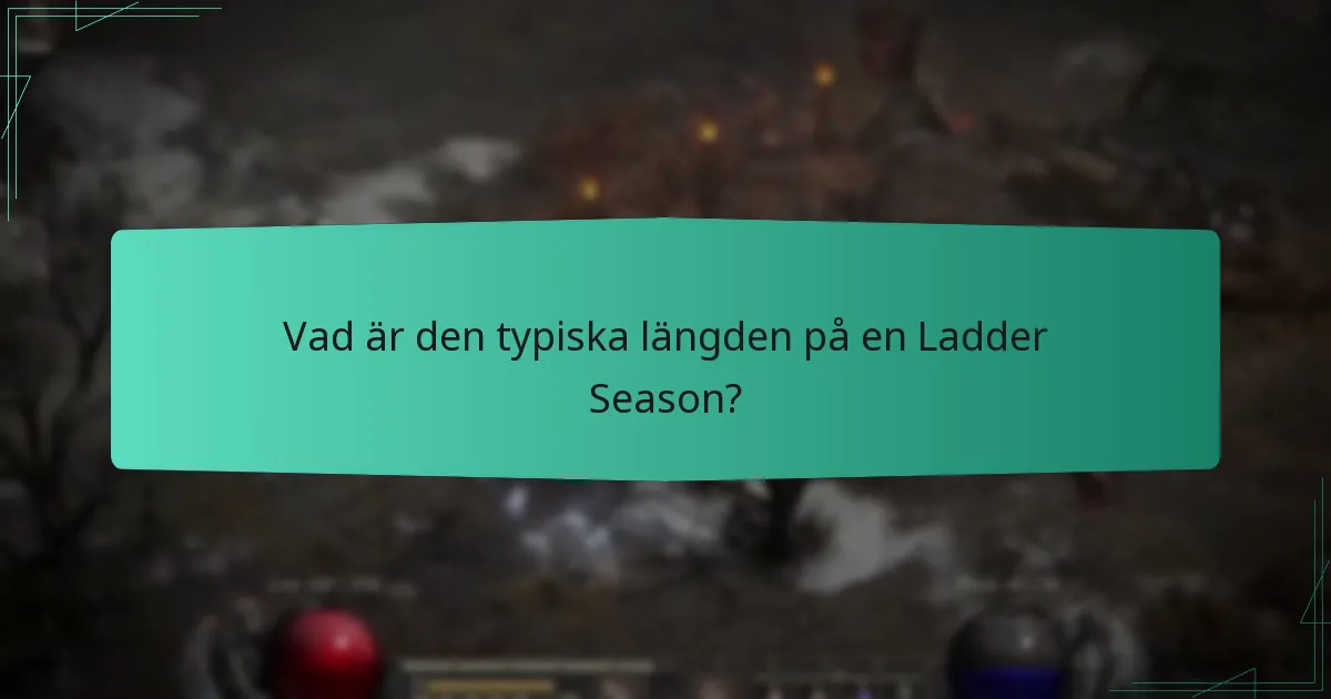 Hur interagerar ranknedgång med säsongslängd?